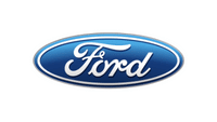 drone photography ford logo